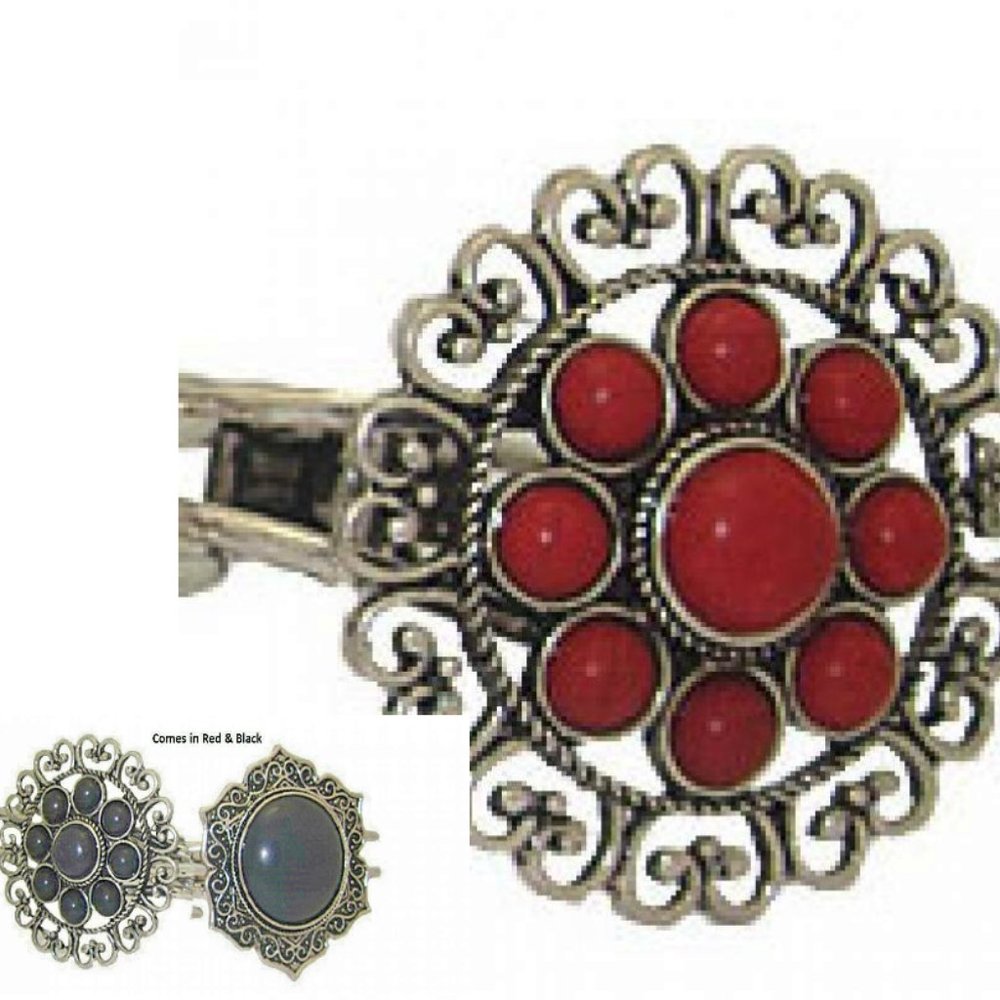 Bangle cuff semi precious stone bracelet choice NW